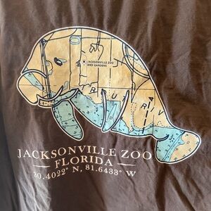 Jacksonville Florida Zoo t shirt size XL in GUC